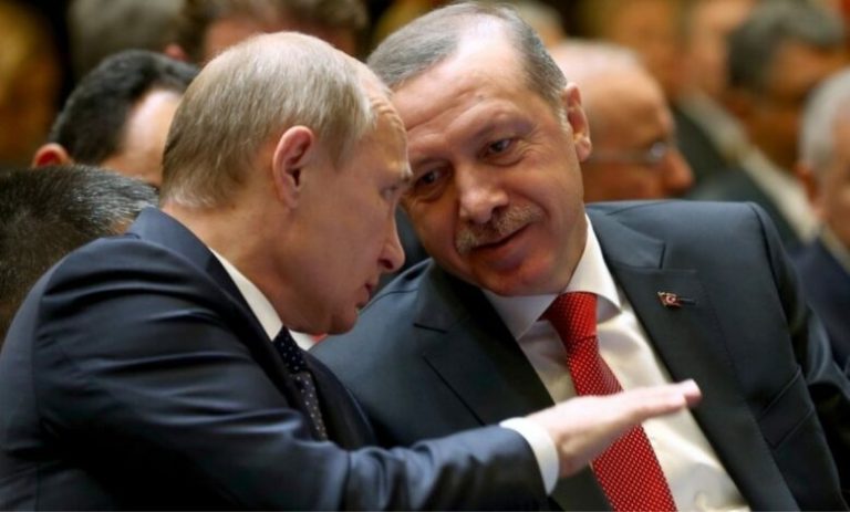 Putini foli me Erdoganin