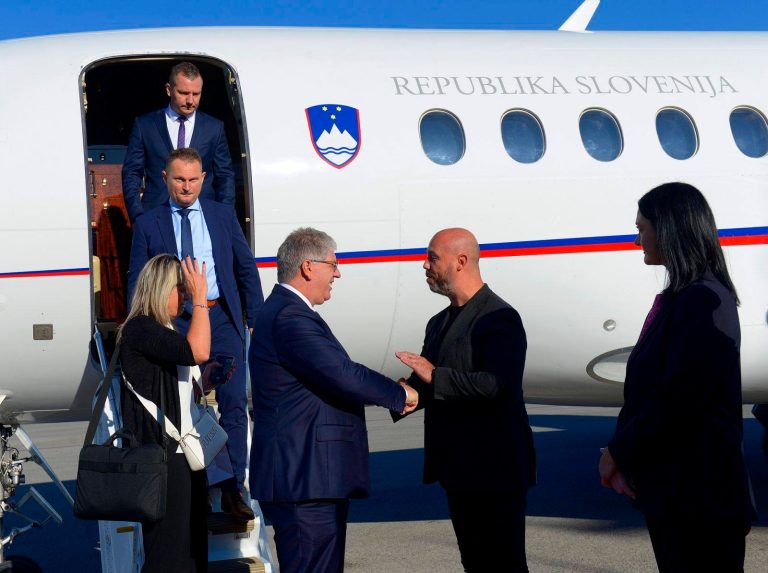 Zëvendës ministri Iseni priti në Ohër ministrin slloven të Punëve të Brendshme, Boshtjan Poklukar