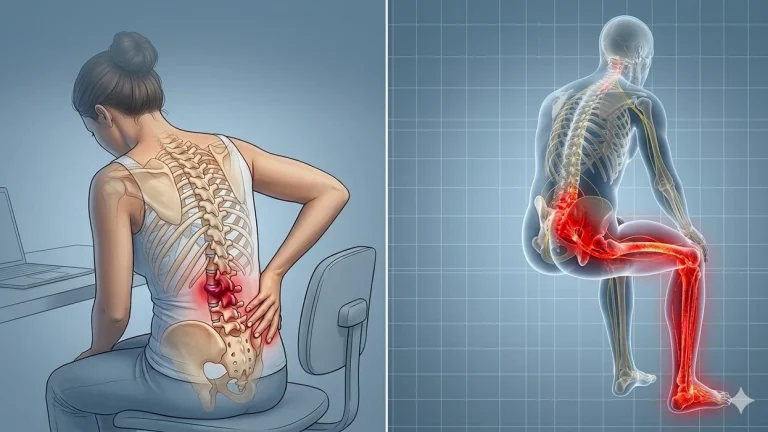 Ishiasi irritohet nga qëndrimi ulur: 5 ushtrime që lehtësojnë dhimbjen dhe ndjesinë që zbret në këmbë